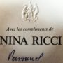 Nina Ricci compliments